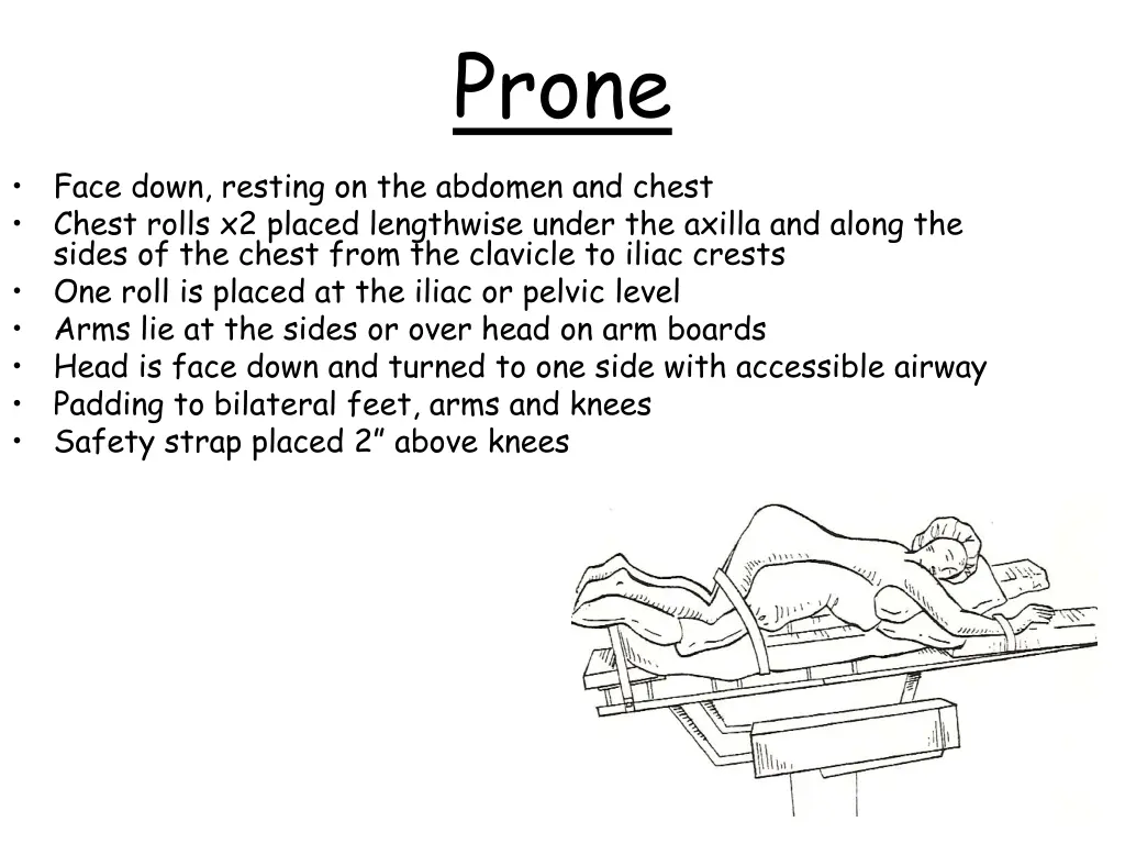 prone