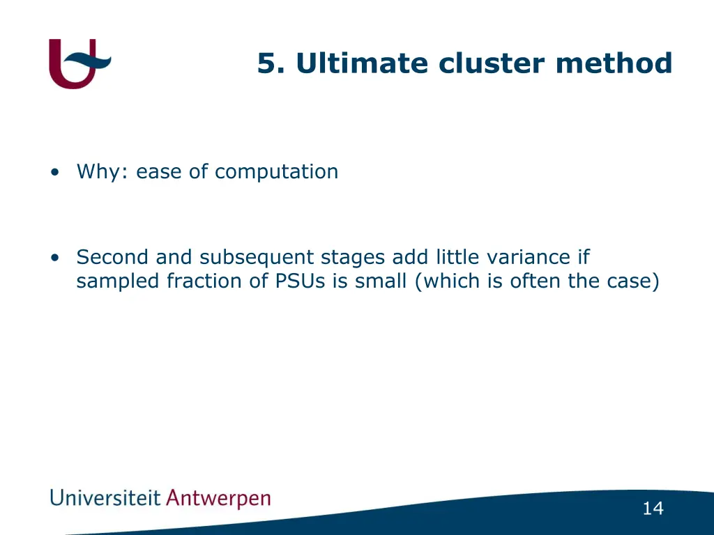 5 ultimate cluster method 1