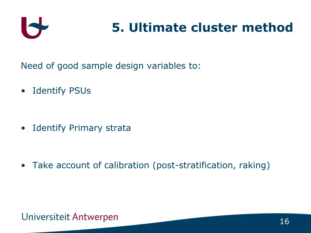 5 ultimate cluster method 3