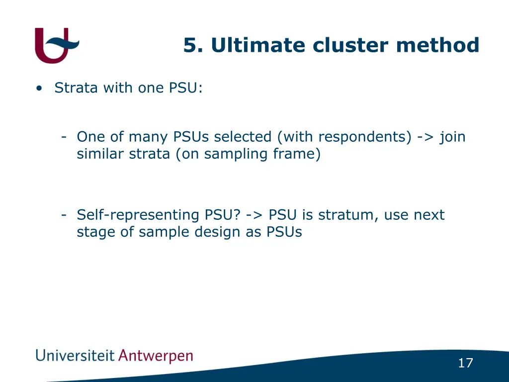 5 ultimate cluster method 4