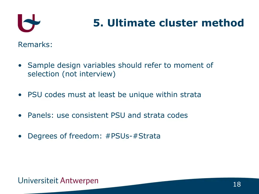 5 ultimate cluster method 5