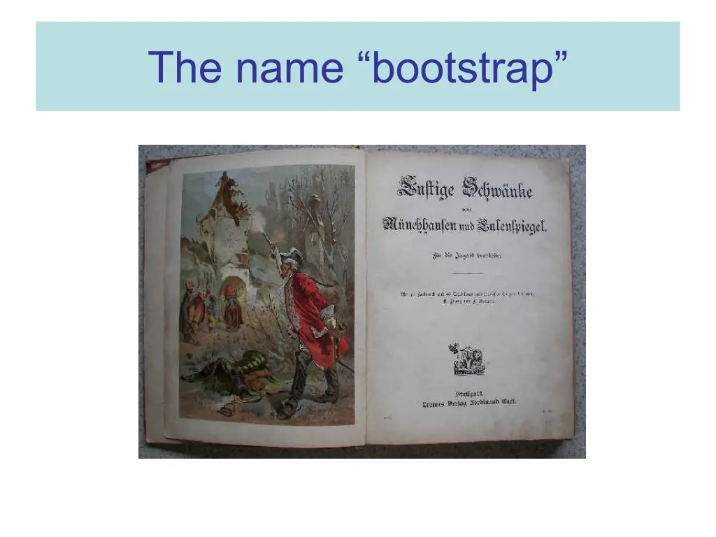 the name bootstrap