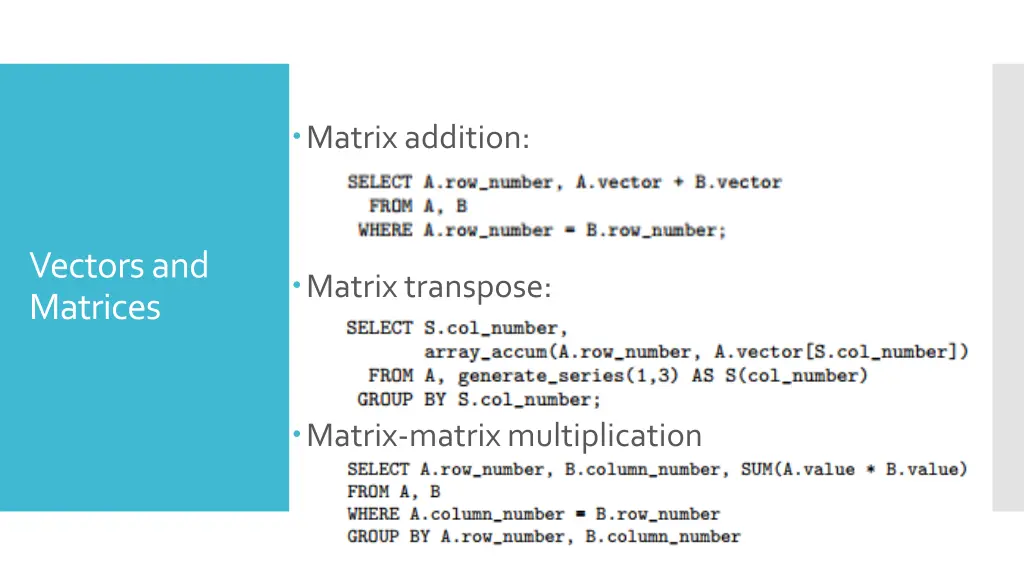 matrix addition