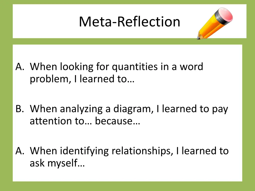 meta reflection