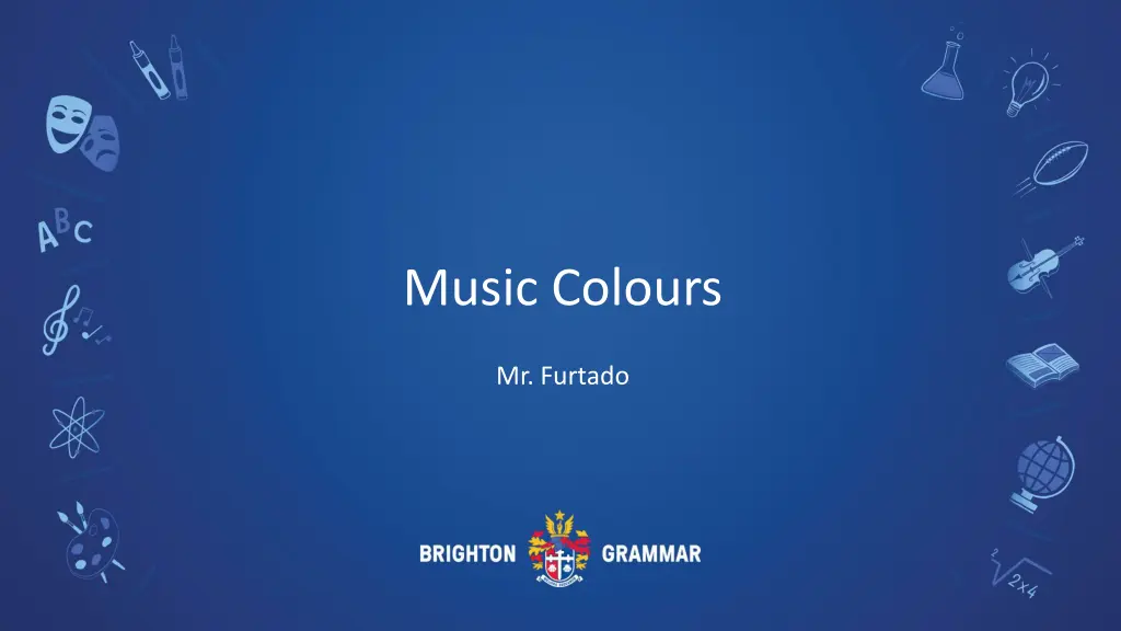 music colours