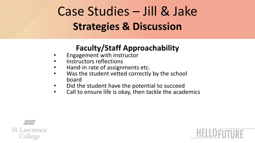 case studies jill jake strategies discussion 2