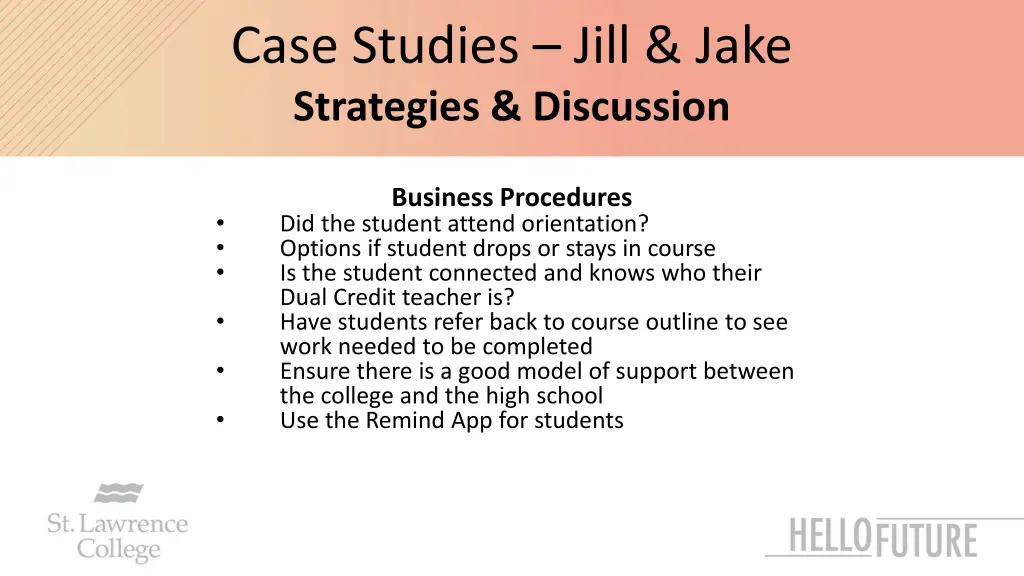 case studies jill jake strategies discussion 3