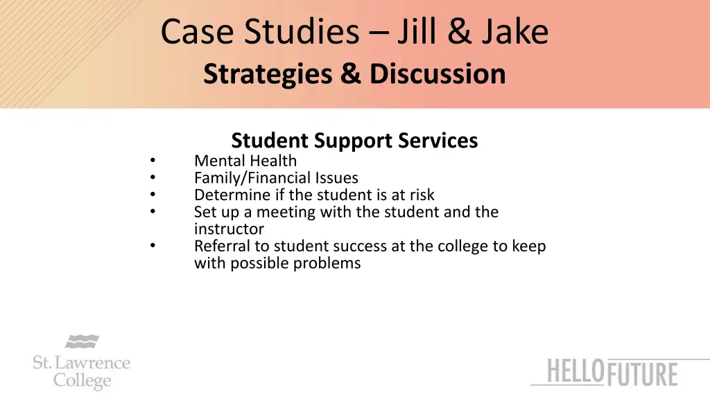 case studies jill jake strategies discussion 4