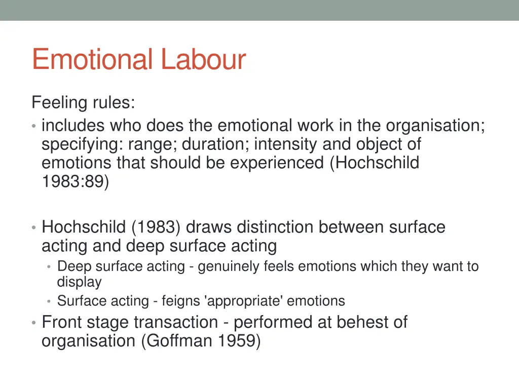 emotional labour 1