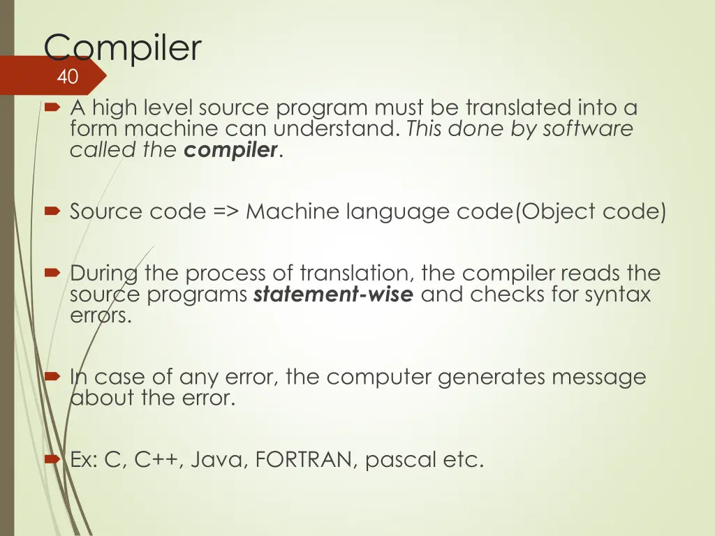 compiler 40