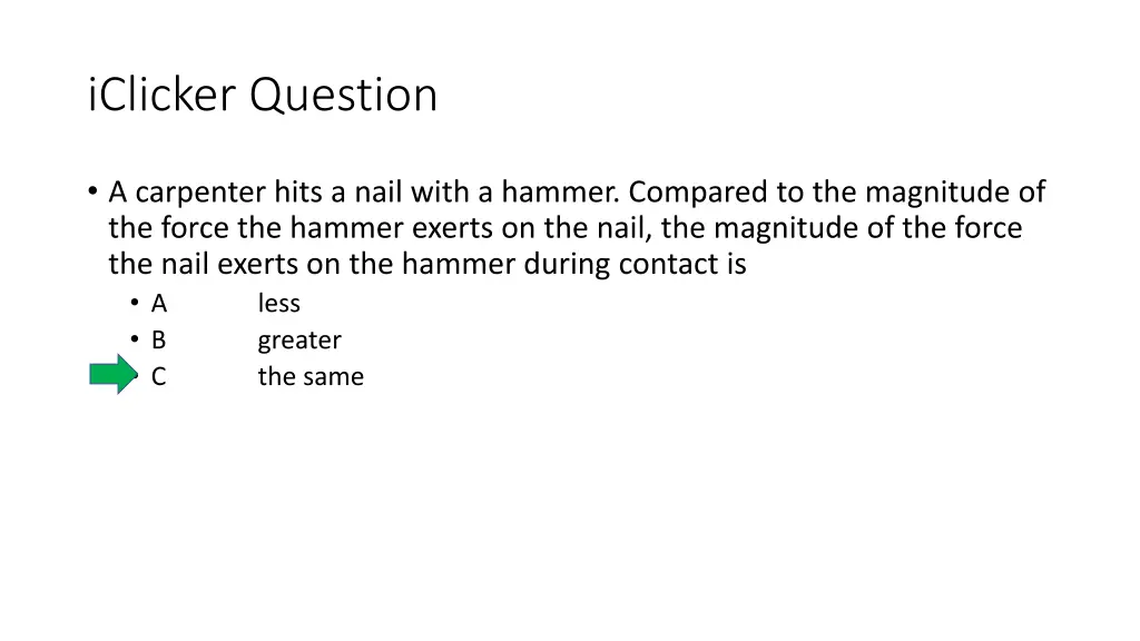 iclicker question 11