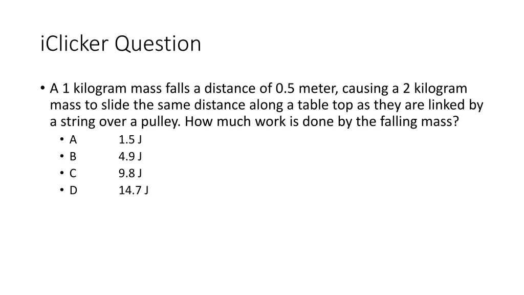 iclicker question 12