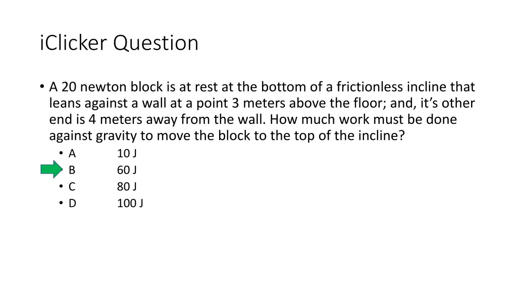 iclicker question 9