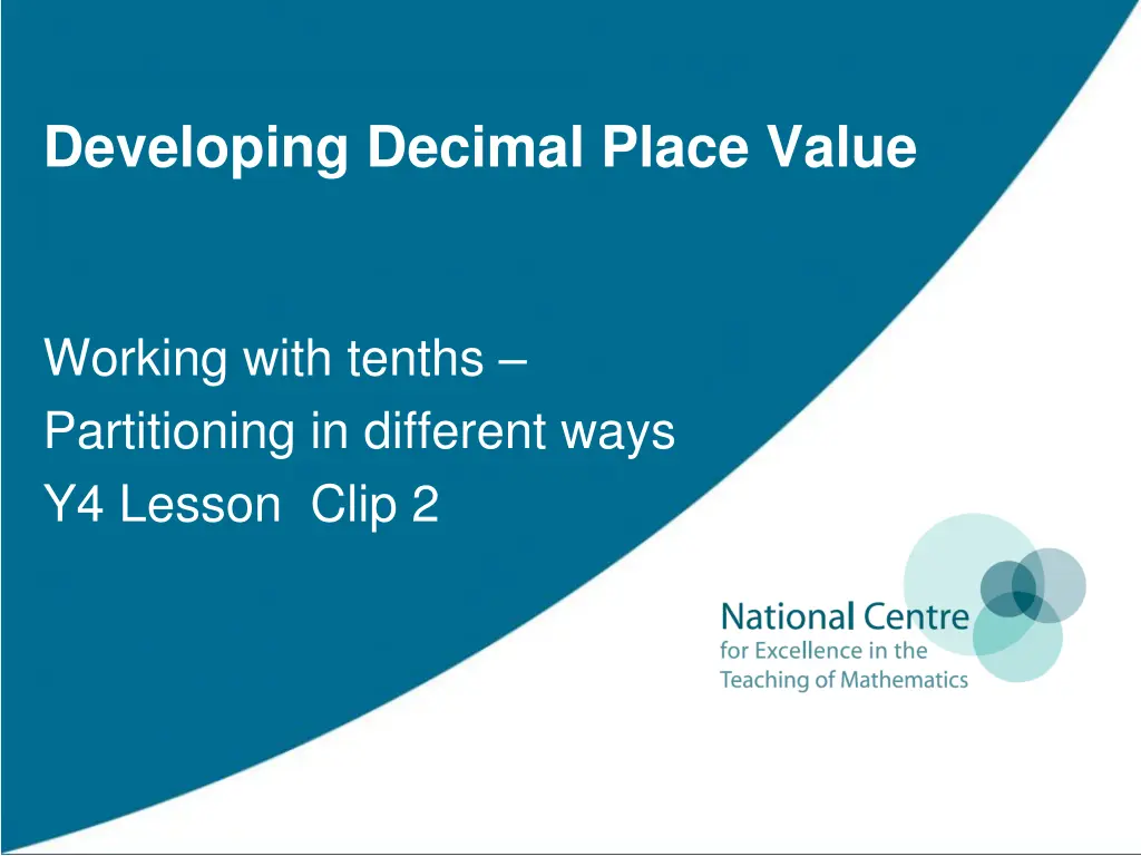 developing decimal place value 2