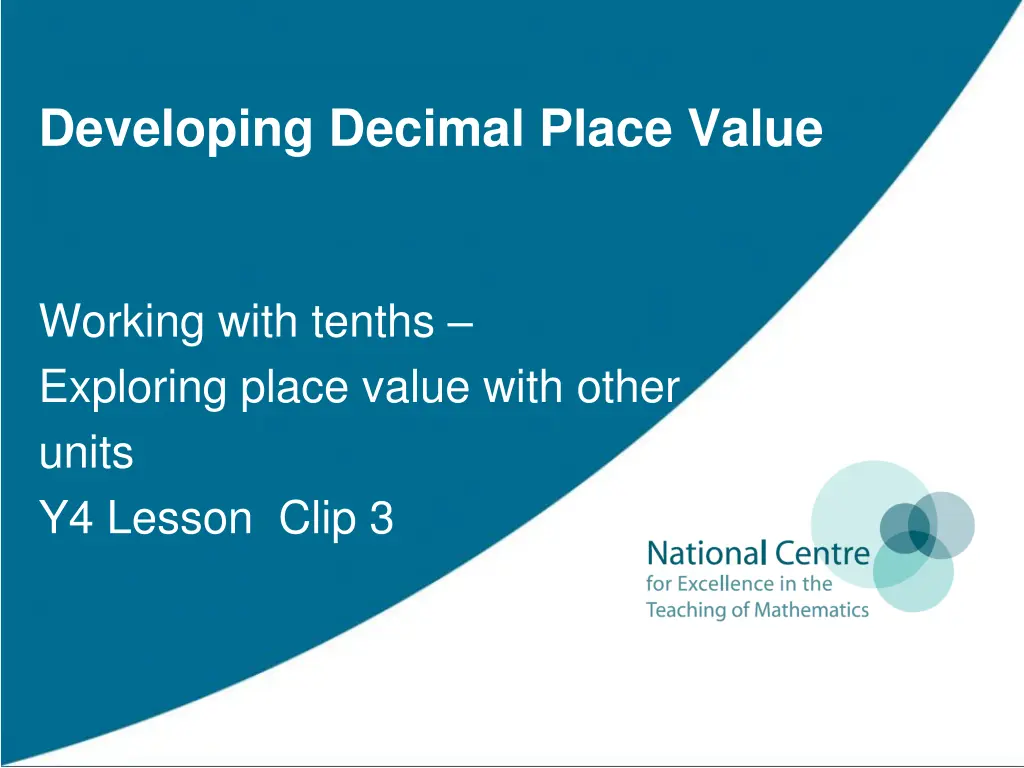 developing decimal place value 3