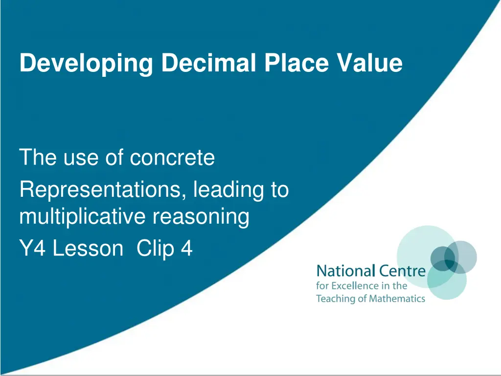 developing decimal place value 4