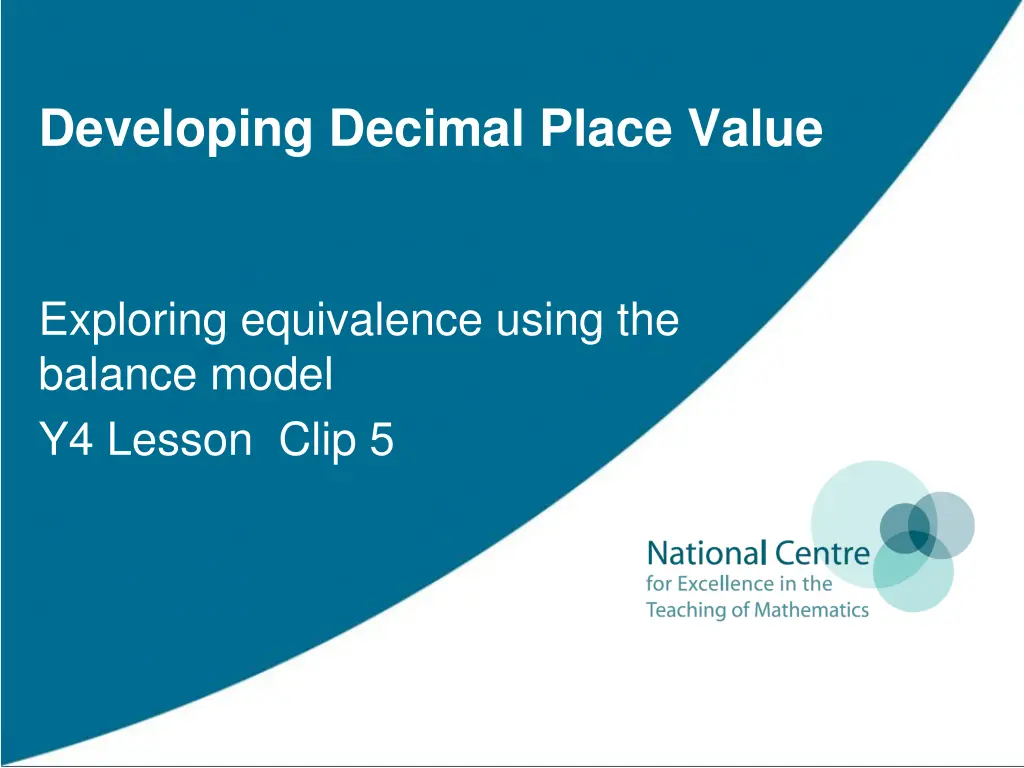 developing decimal place value 5