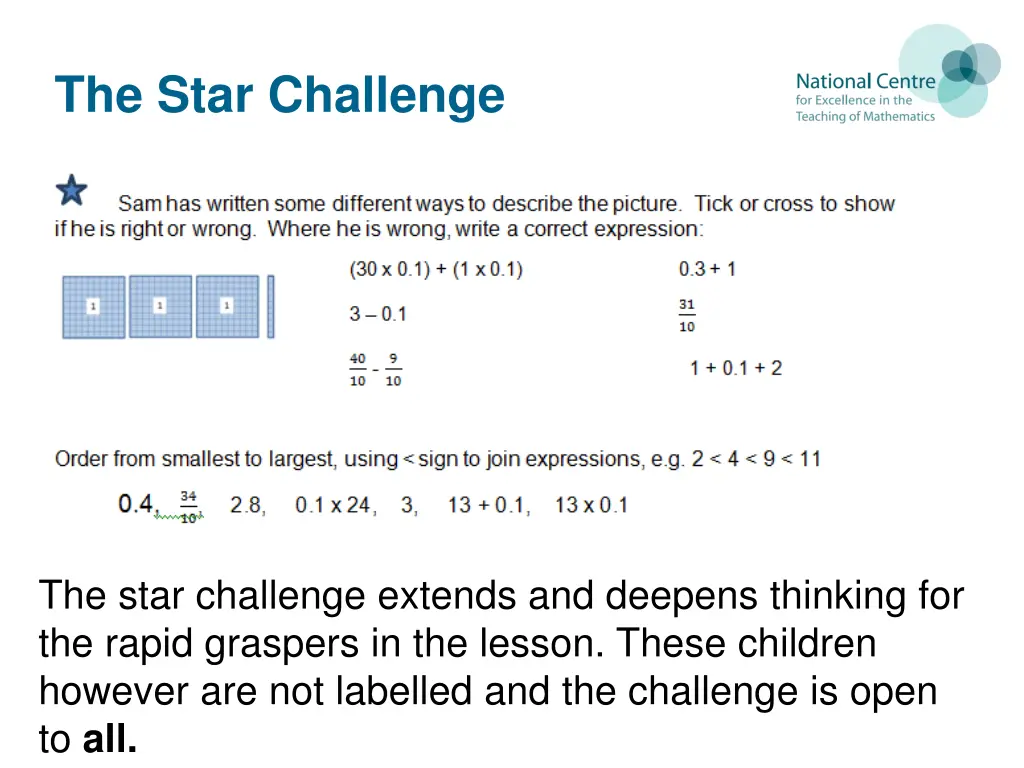 the star challenge