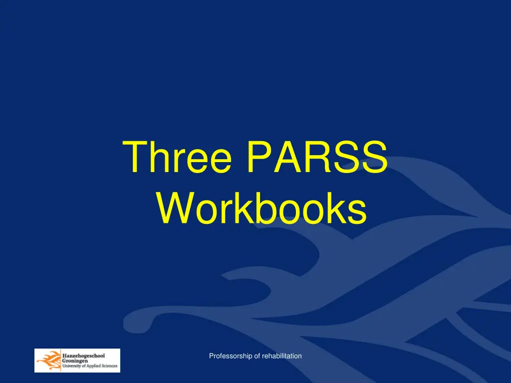 three parss workbooks