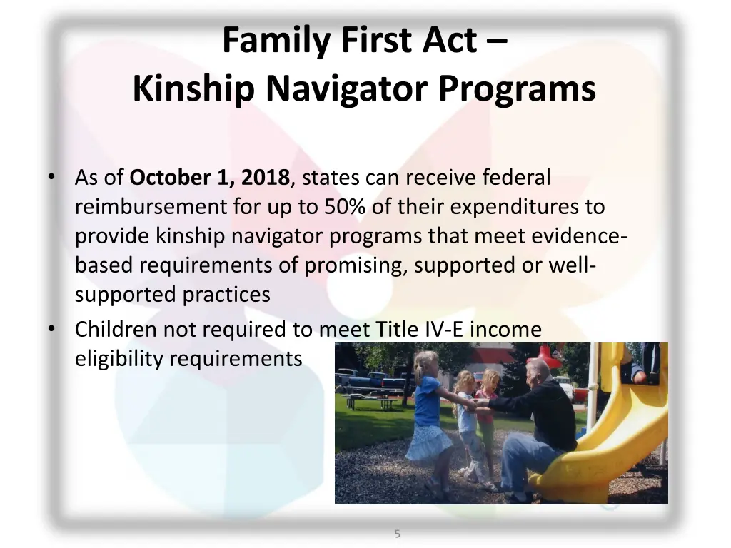 family first act kinship navigator programs