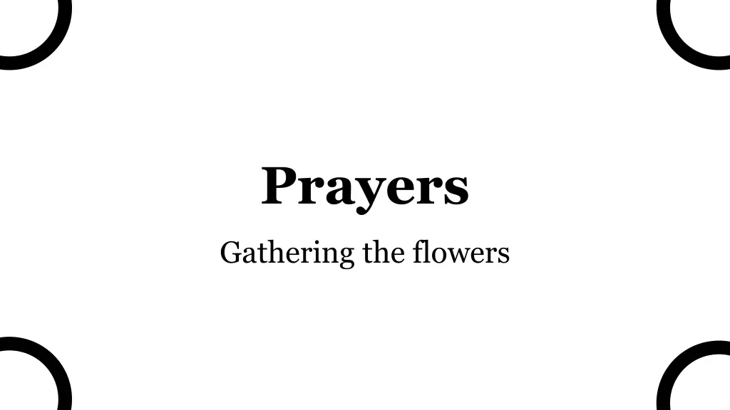 prayers 1