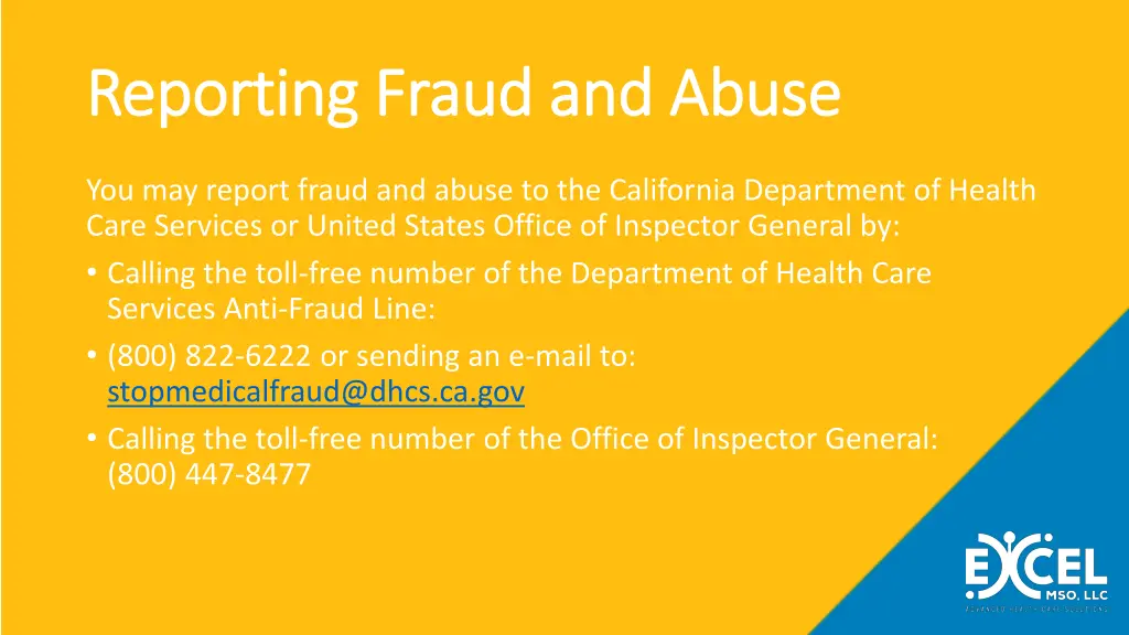 reporting fraud and abuse reporting fraud 2