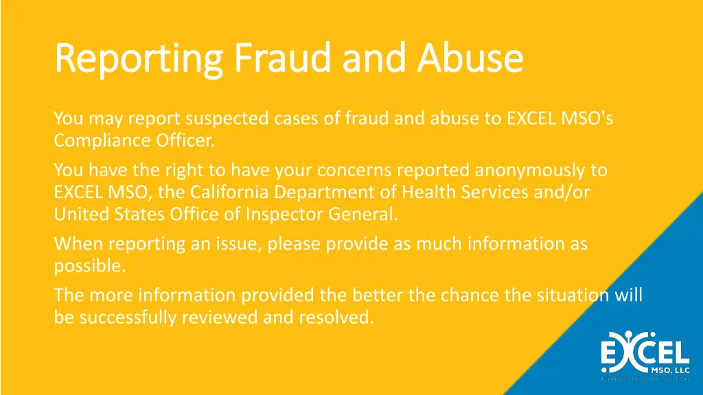 reporting fraud and abuse reporting fraud