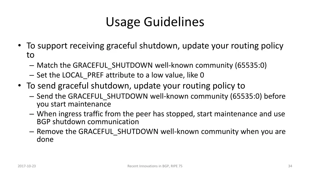 usage guidelines 3