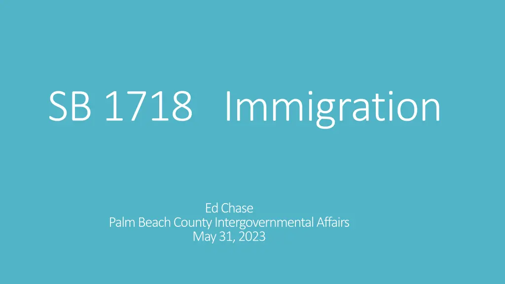 sb 1718 immigration 1