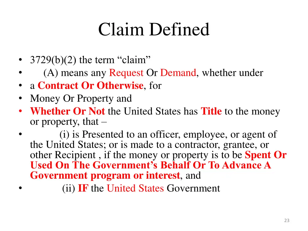 claim defined