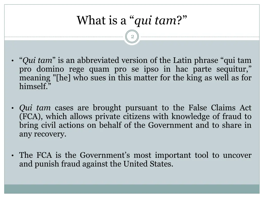 what is a qui tam