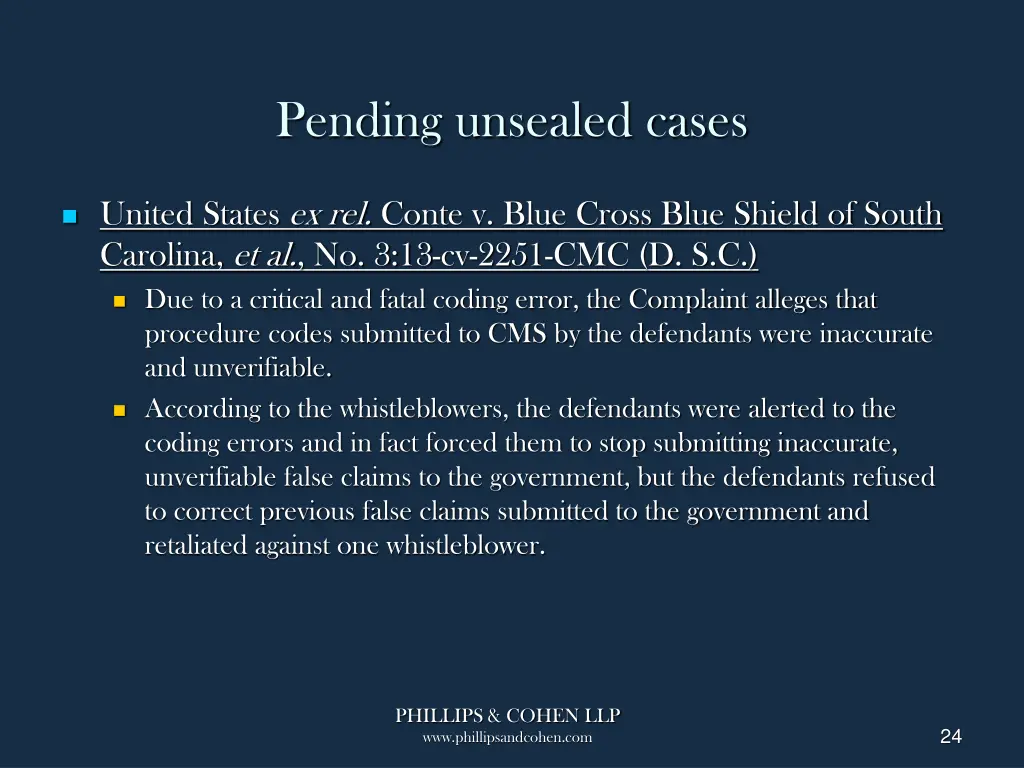 pending unsealed cases 3