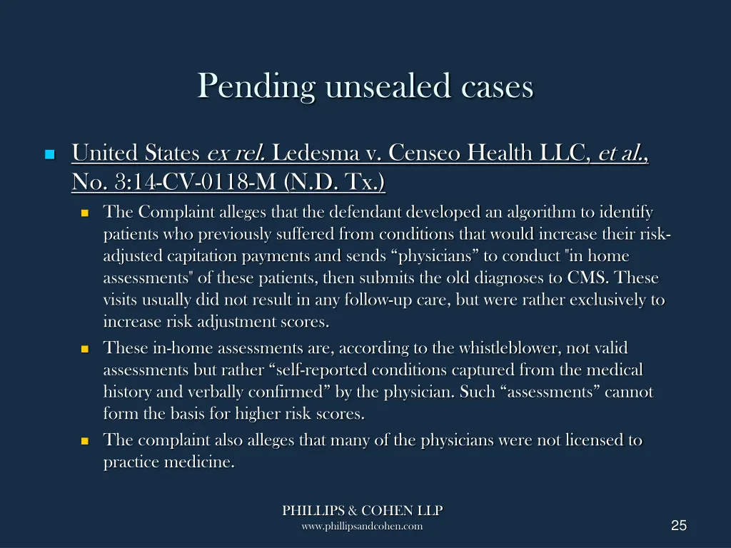 pending unsealed cases 4