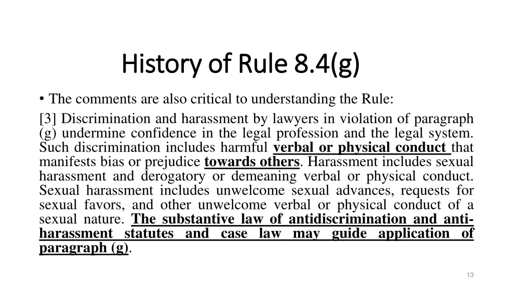 history of rule 8 4 g history of rule 8 4 g 1