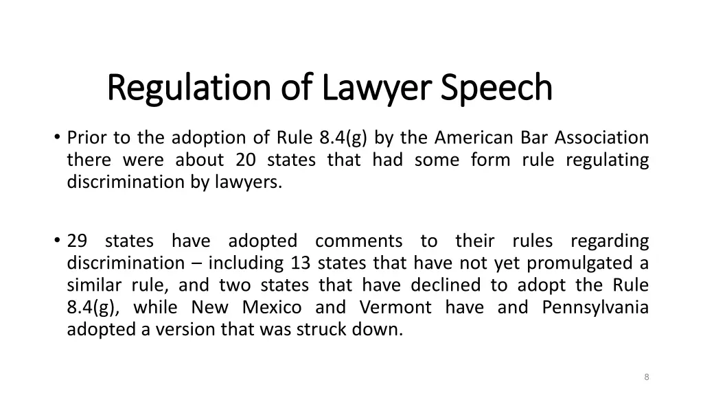 regulation of lawyer speech regulation of lawyer 3