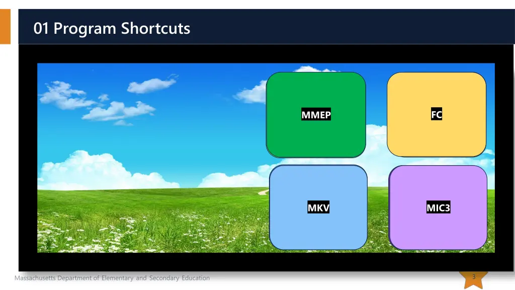 01 program shortcuts 1