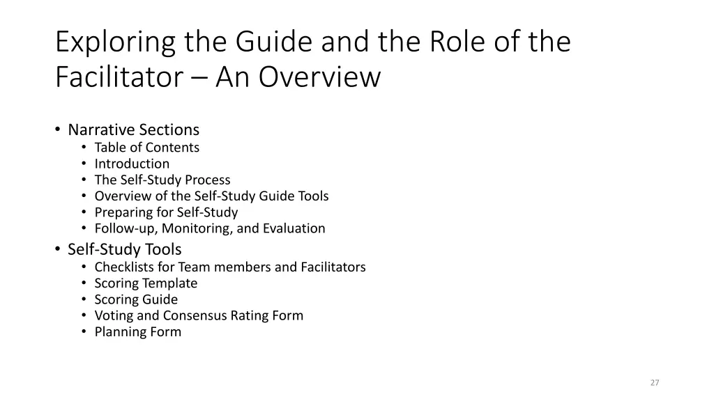 exploring the guide and the role 1