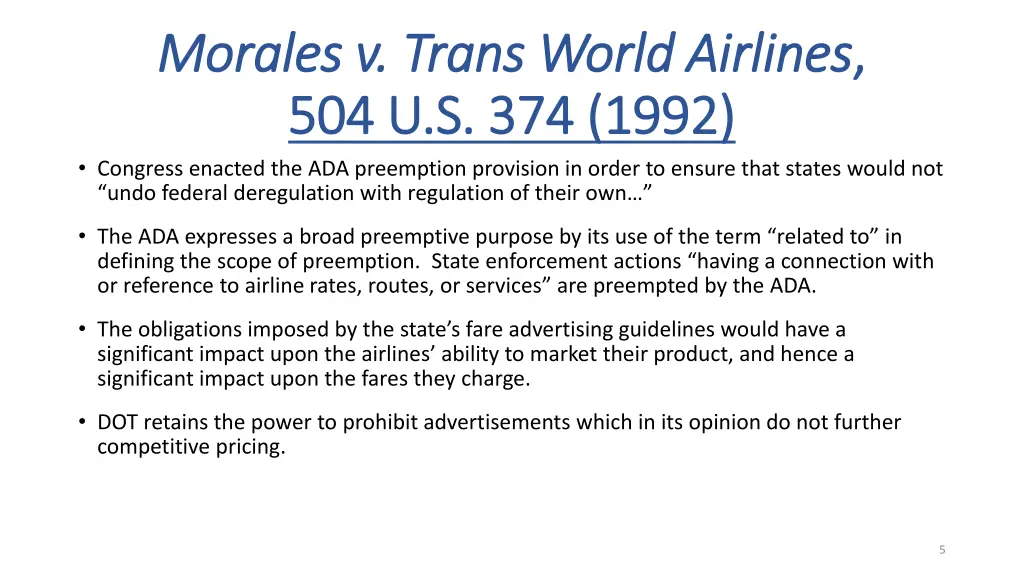 morales v trans world airlines morales v trans