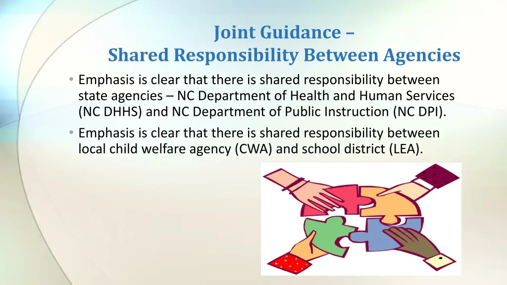 joint guidance