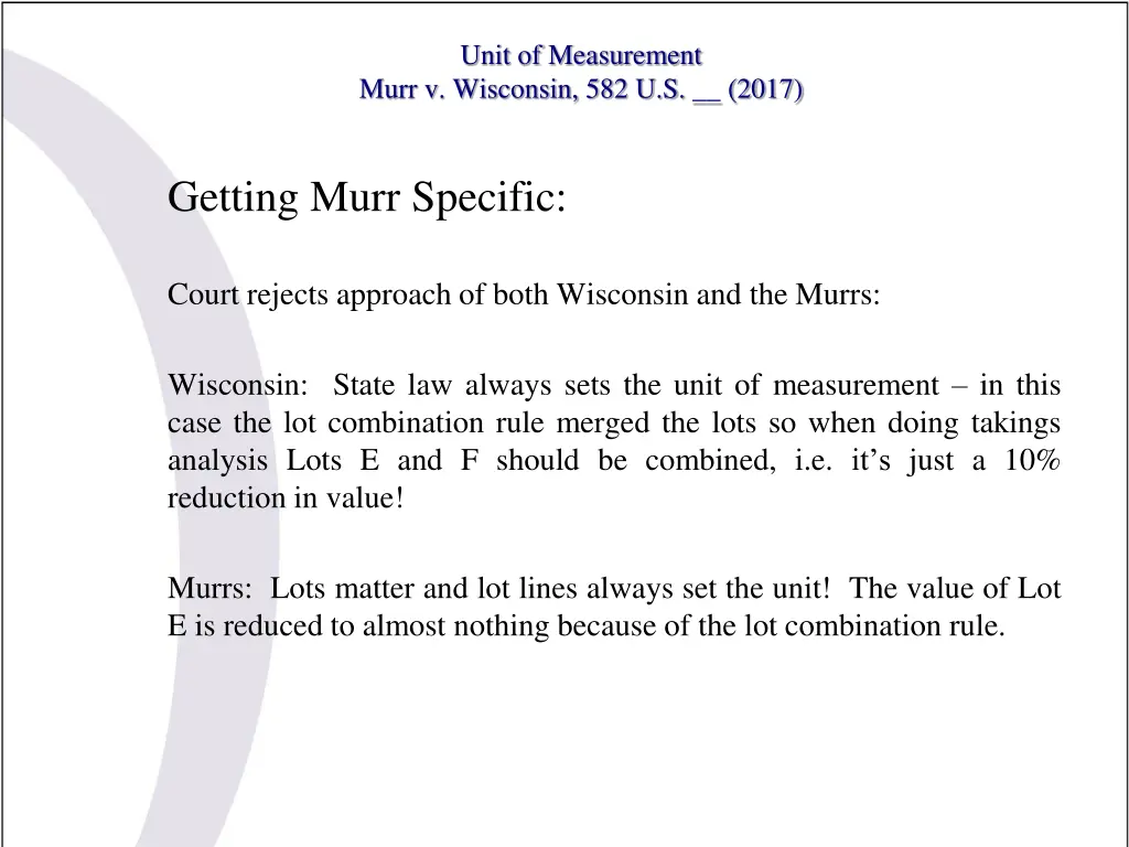 unit of measurement murr v wisconsin 582 u s 2017 12