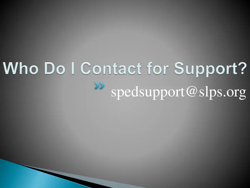 spedsupport@slps org