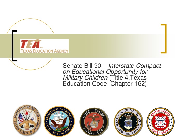 senate bill 90 interstate compact on educational