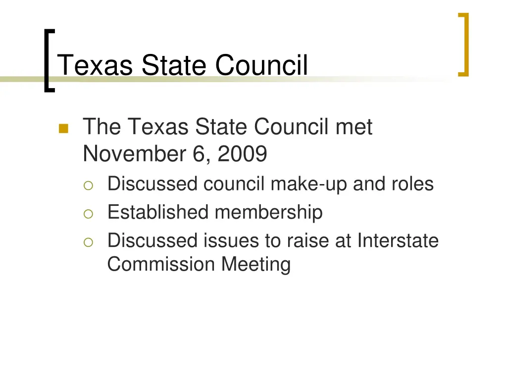 texas state council