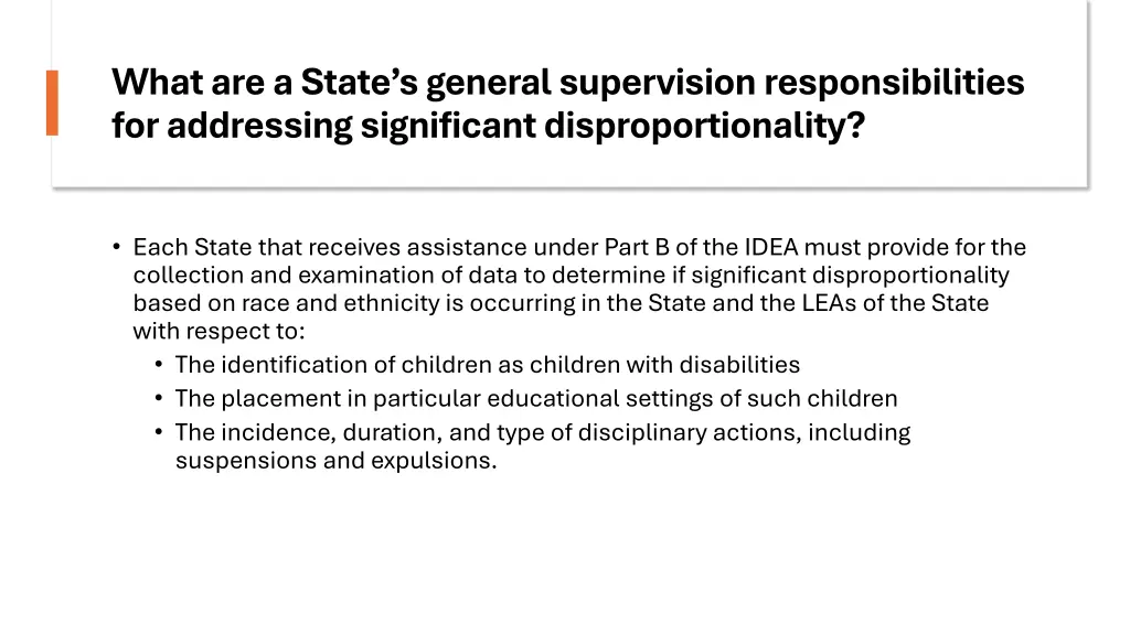 what are a state s general supervision