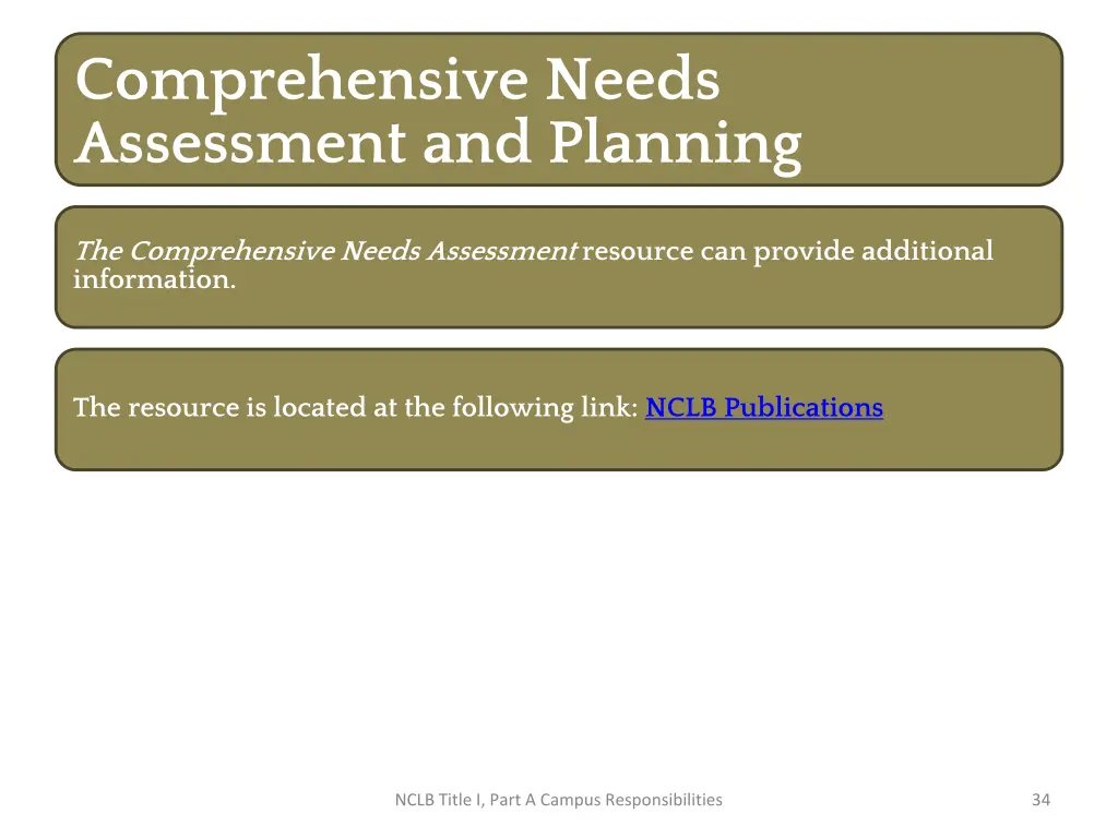 comprehensive needs assessment and planning 3