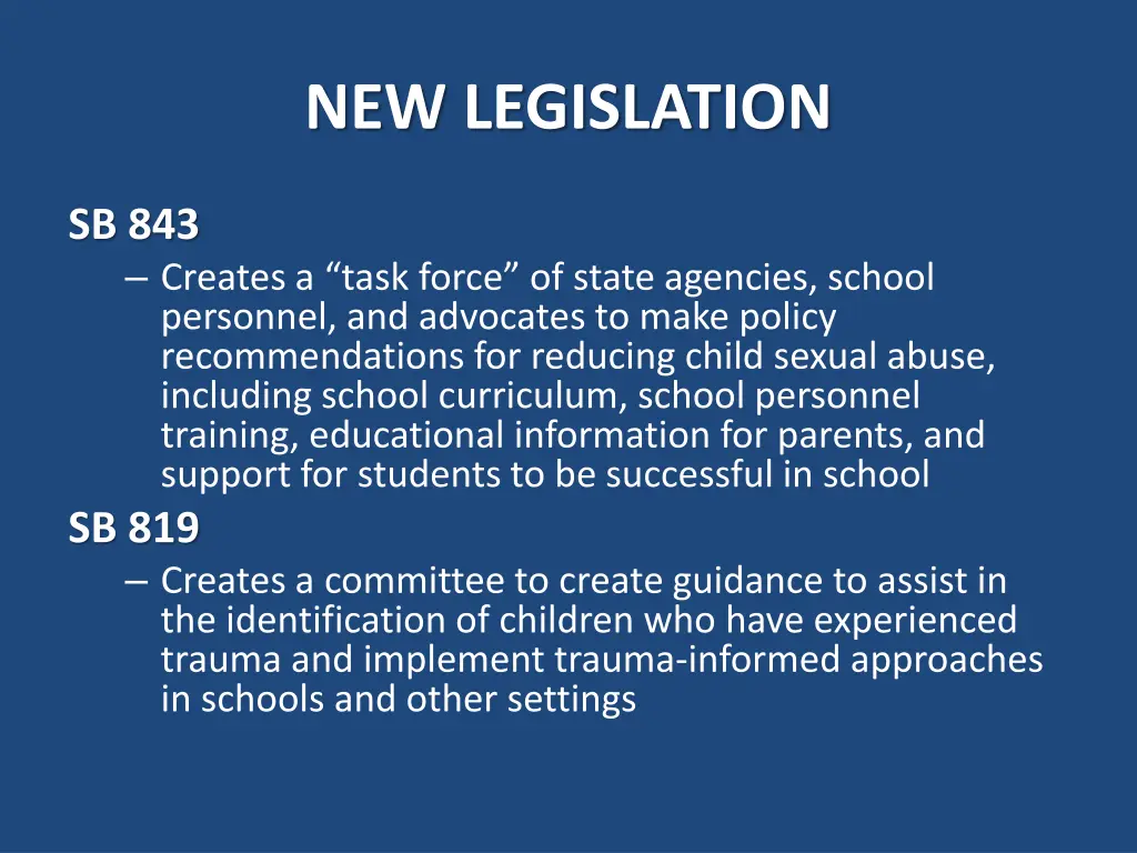 new legislation 3