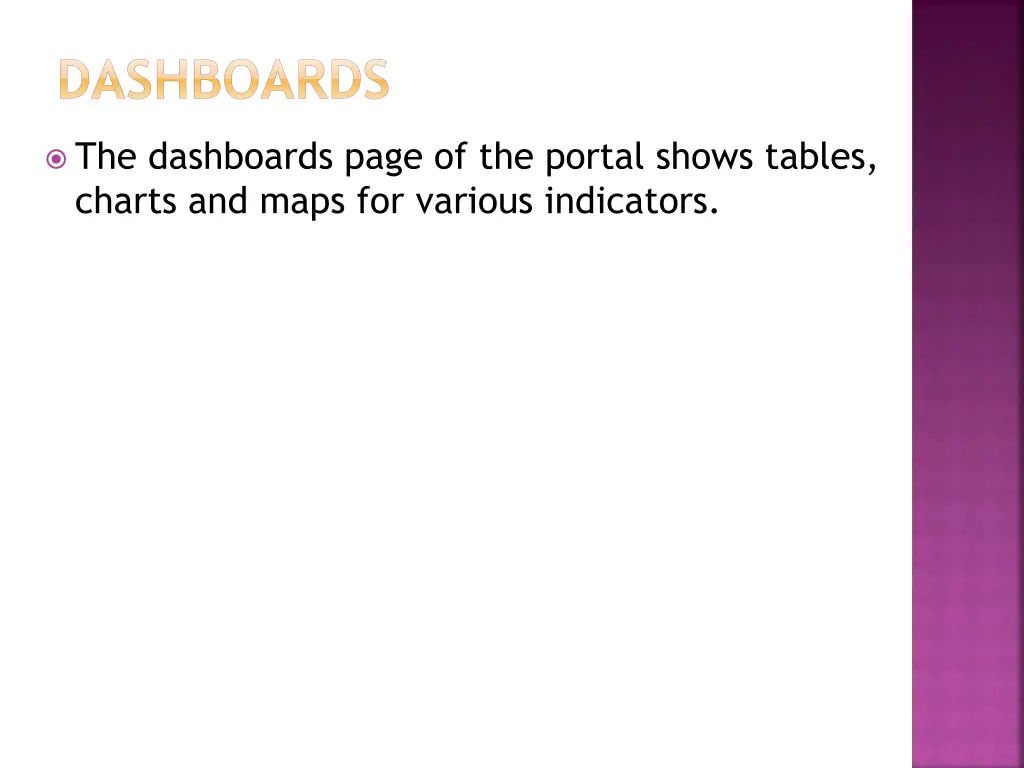 dashboards