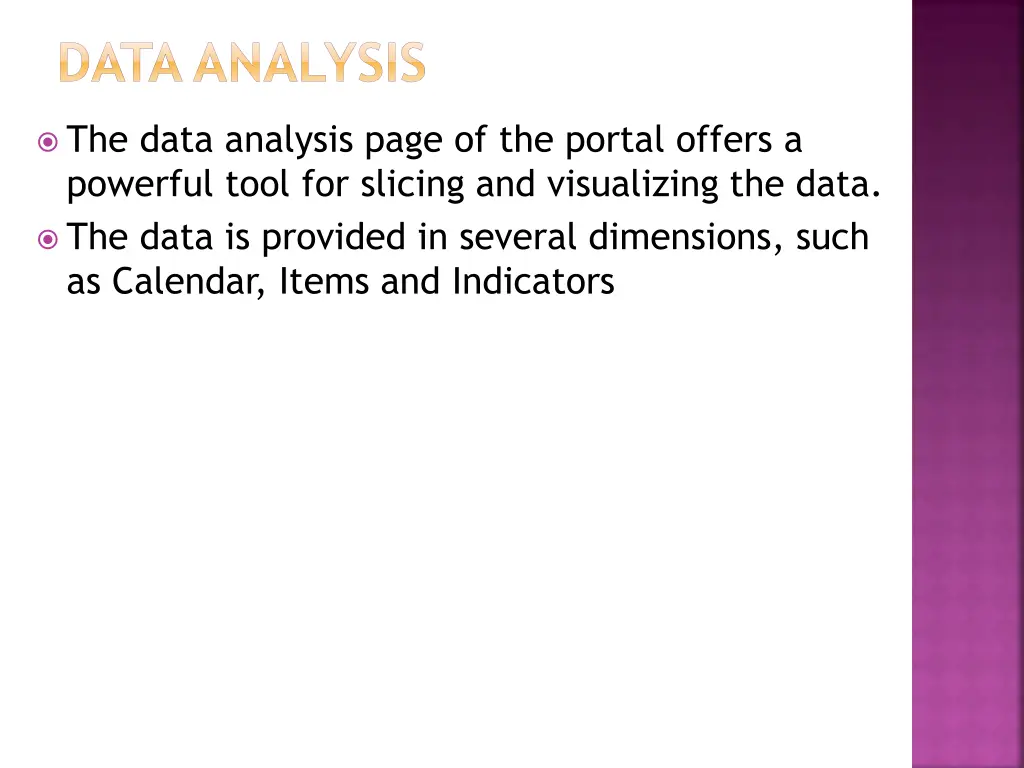 data analysis