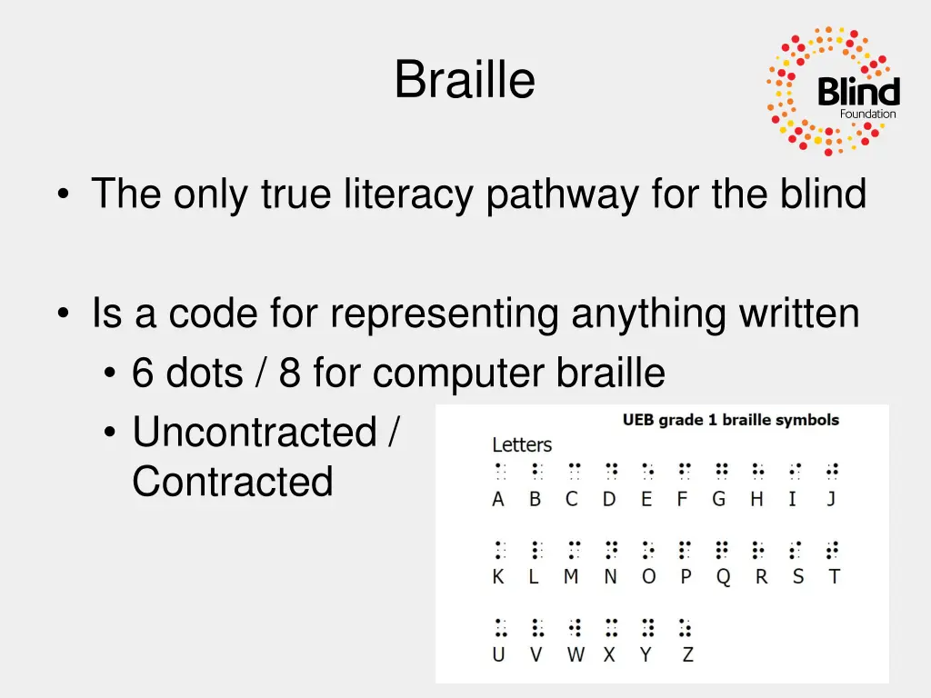 braille