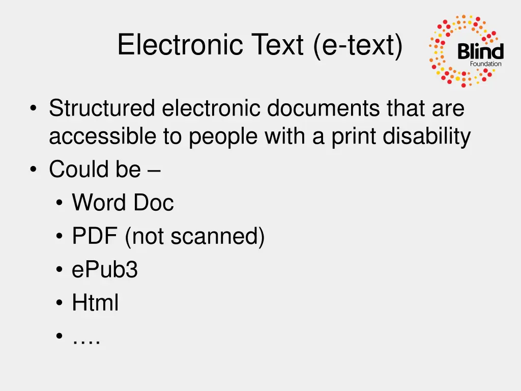 electronic text e text